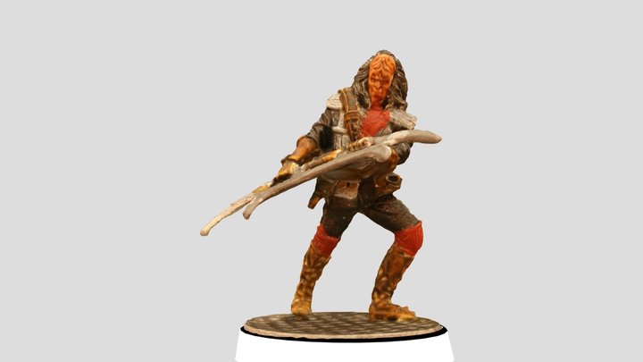 Klingon Leutenant 3D Model