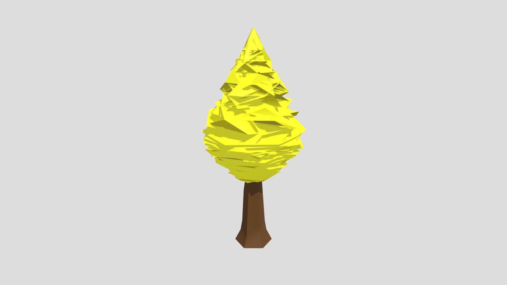 Lowpoly Tree — Sketchfab embed 3D viewer