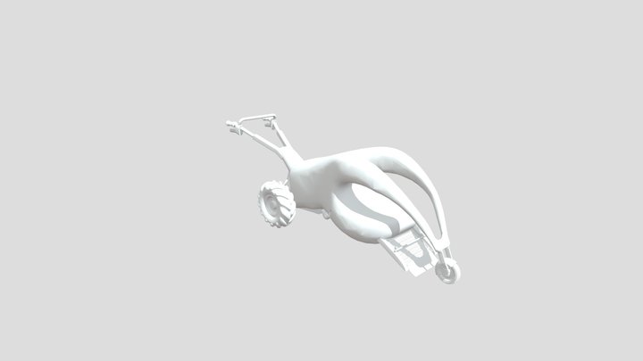 Пляжеуборочная машина 3D Model