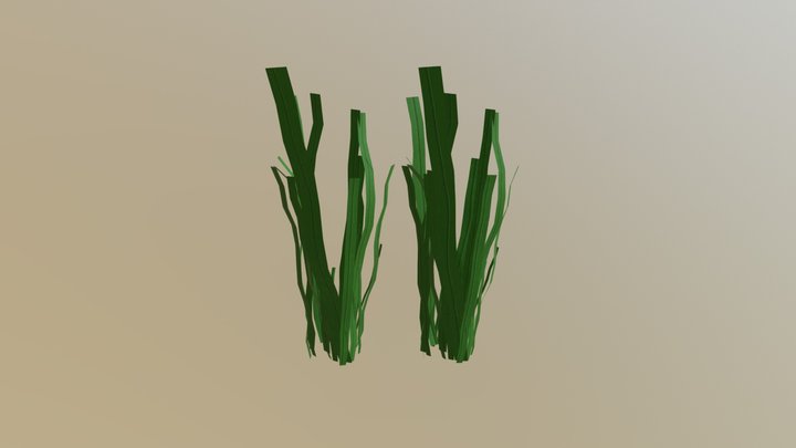 Seaweed 2 - Bioshock 3D Model