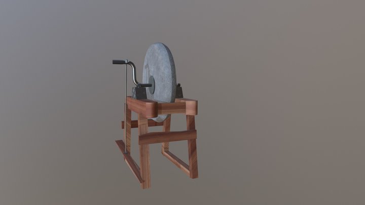 Whetstone 3D Model