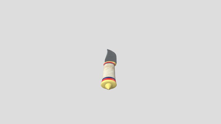 Knife asset 3D Model