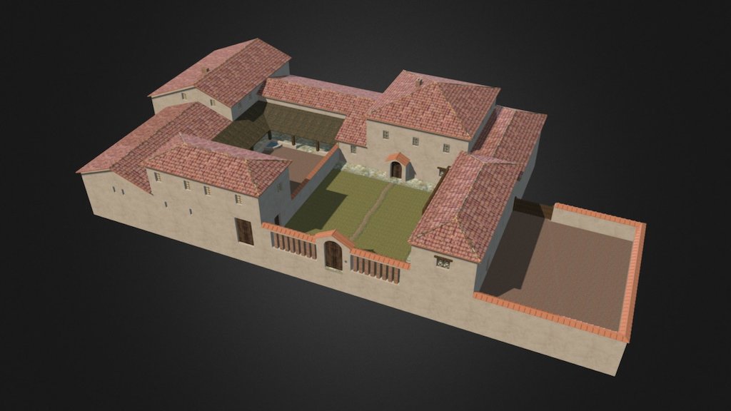 Villa romana in Val di Fiastra - Urbisaglia (MC) — Sketchfab embed 3D viewer