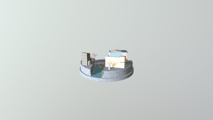 1DAE23 Jacob Lukas City Scene 3D Model