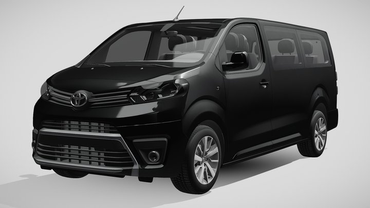 Toyota ProAce Verso L3 2017 3D Model