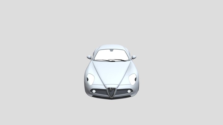 Alpha romeo-game-animation-iclone-unreal-unity 3D Model