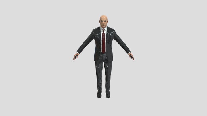 Agent 47 3D Model