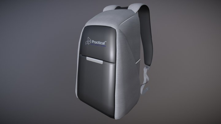 Mapping Contest Prize - SWAG BAG Backpack 3D Model