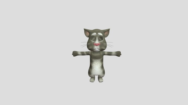 Talking Tom Old (Re-uploaded) 3D Model