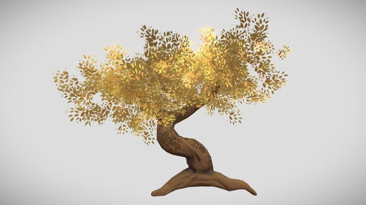 Stylized Tree 3D Model