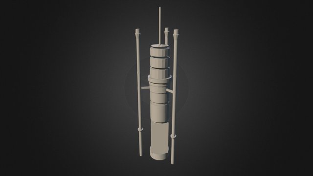 Star Wars Antenna 3D Model