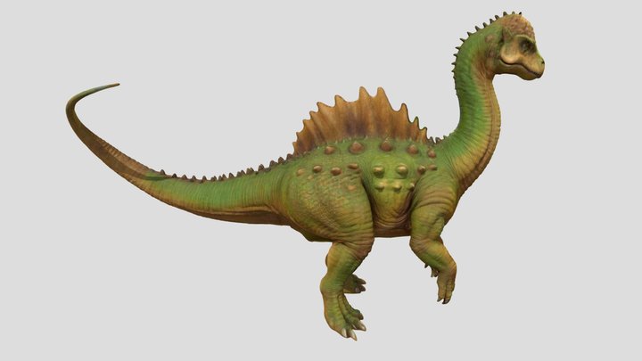 Diplochephalus longus - dinosaur – Modelo 3D gratuito STL