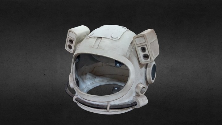 Spacesuit Helmet | Astronaut 3D Model