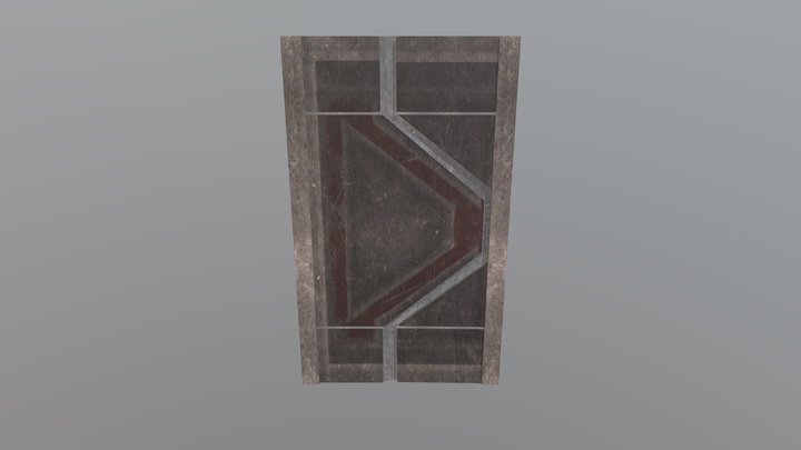 SCP HCZ Door (heavydoor) - SCP:CB 3D Model