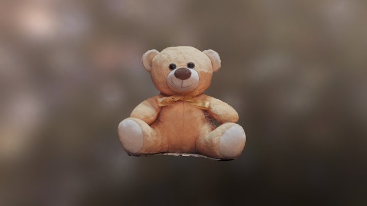 Bear_Teddy_by_Kolya 3D Model