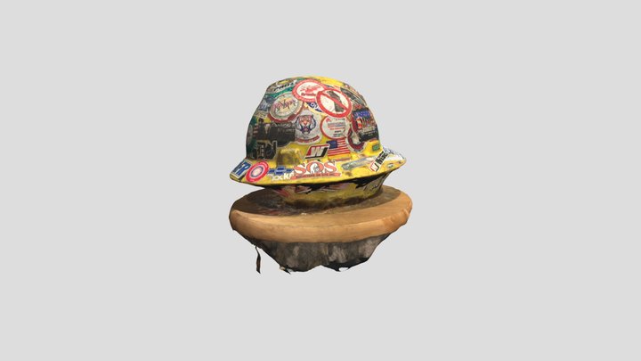 Construction Hard Hat 3D Model