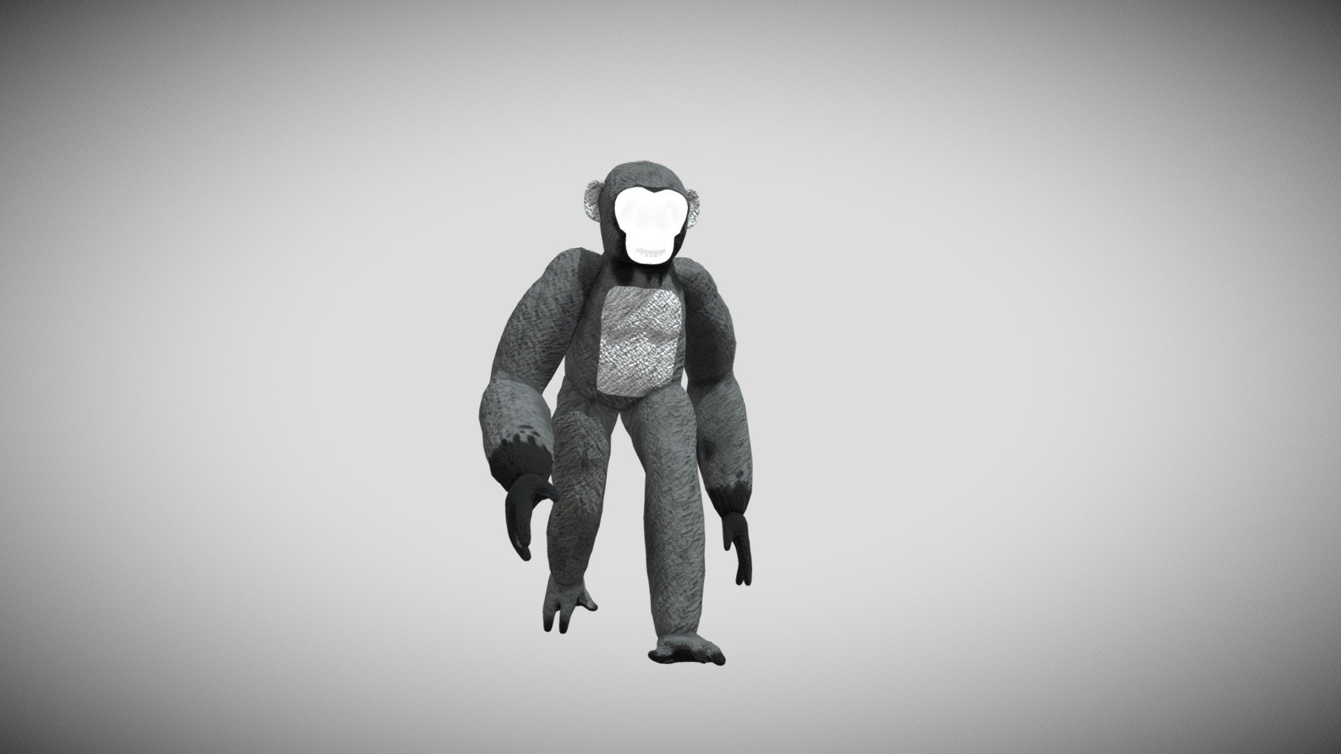 Lethal ape gus with texture - Download Free 3D model by Lethal monks ...