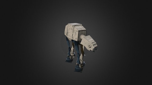 Imperial Walkers 3D Model