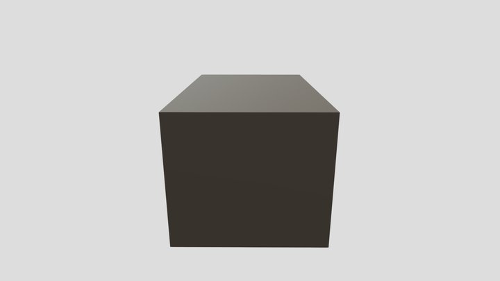 cardboard box 3D Model
