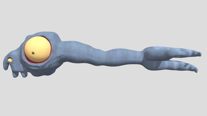 GOBP2 Mutated Captain Fiddles 3D Model