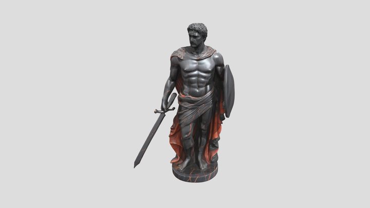 Grecoroman statue 3D Model