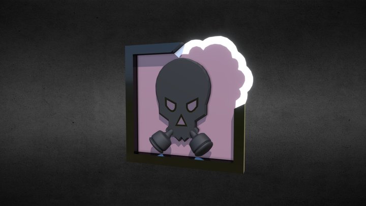 R6 Siege Smoke Icon 3D Model