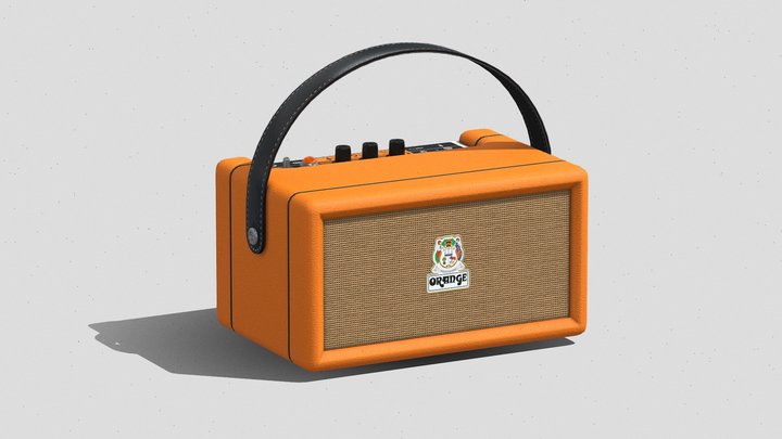Portable Bluetooth Speaker 3D Model