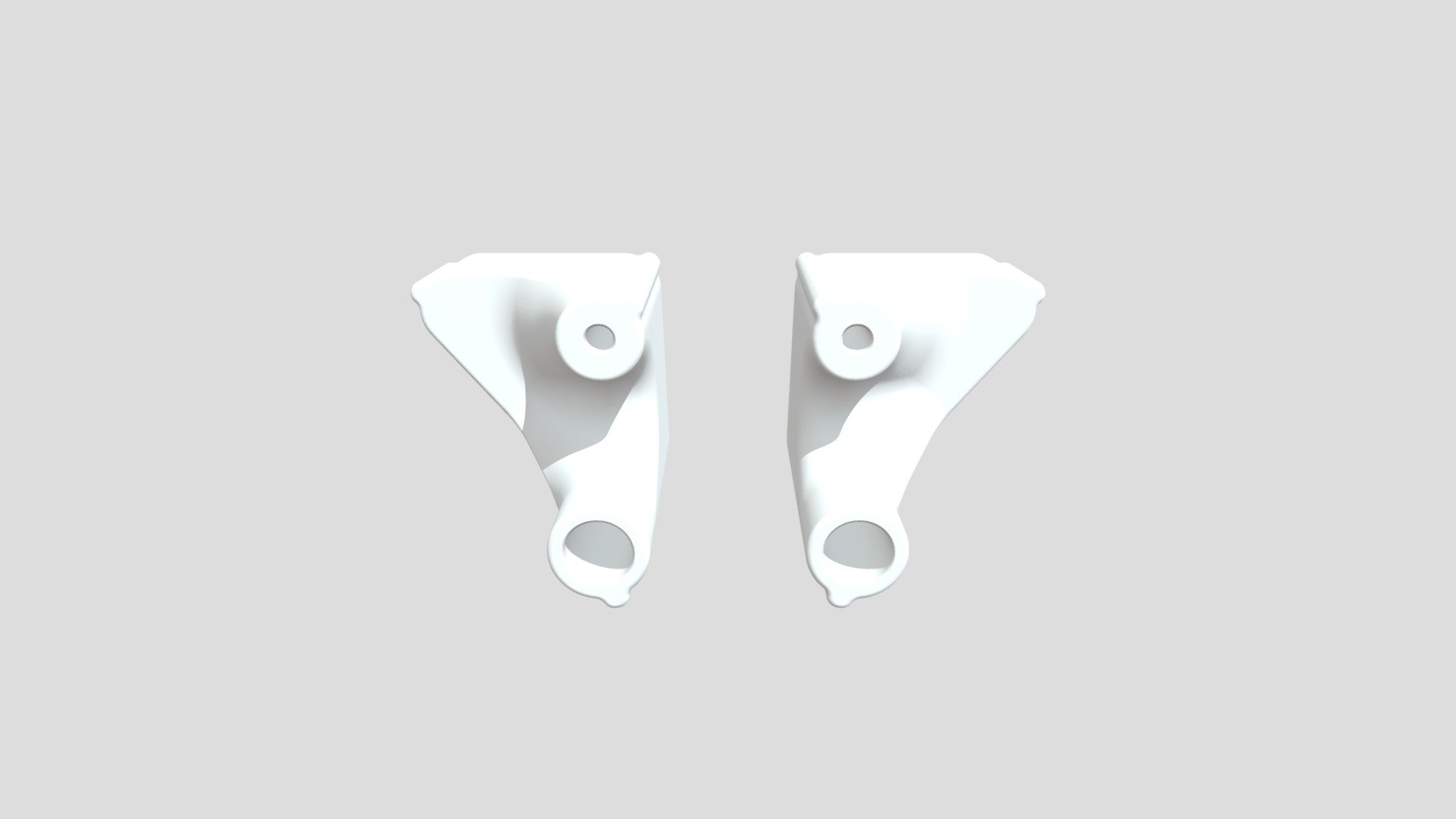 Control Arm Mounts, Kyosho TR-15
