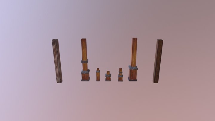 assets stolper 3D Model