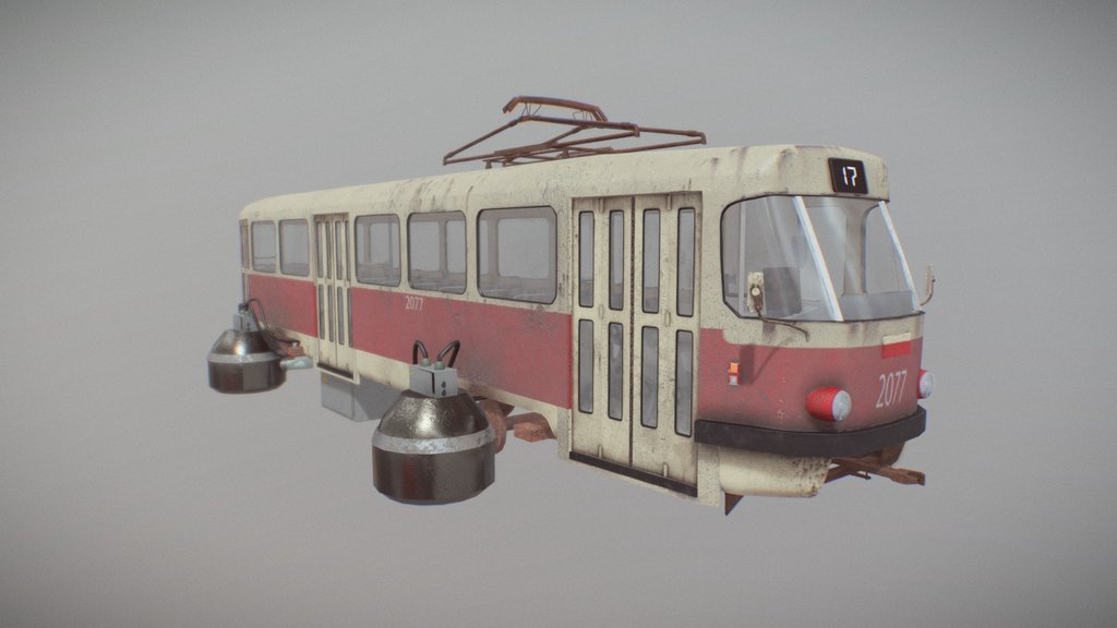 Hover tram Tatra T3