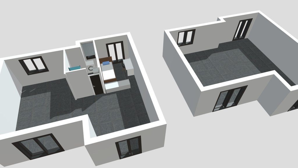 Stylized One Unit Apartment