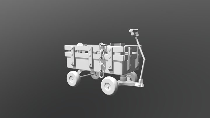 Wagon01 3D Model