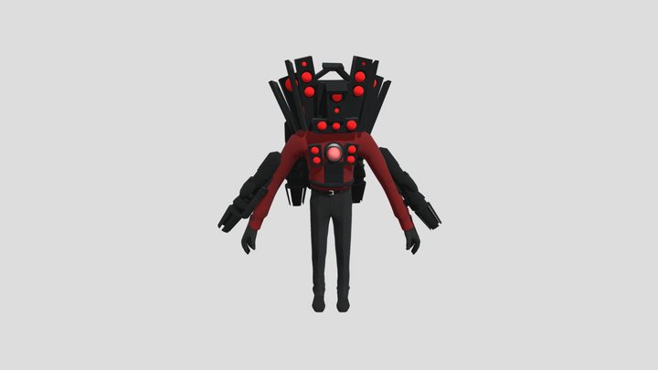 speaker titan upgraded 3D Model