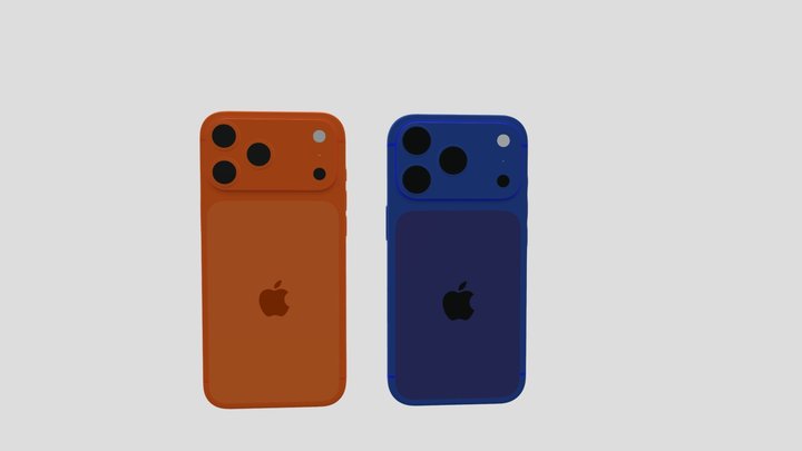 iphone 17 pro max 3D Model
