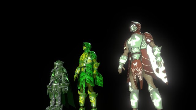 Counterspell - "Pestis" Character Iterations 3D Model