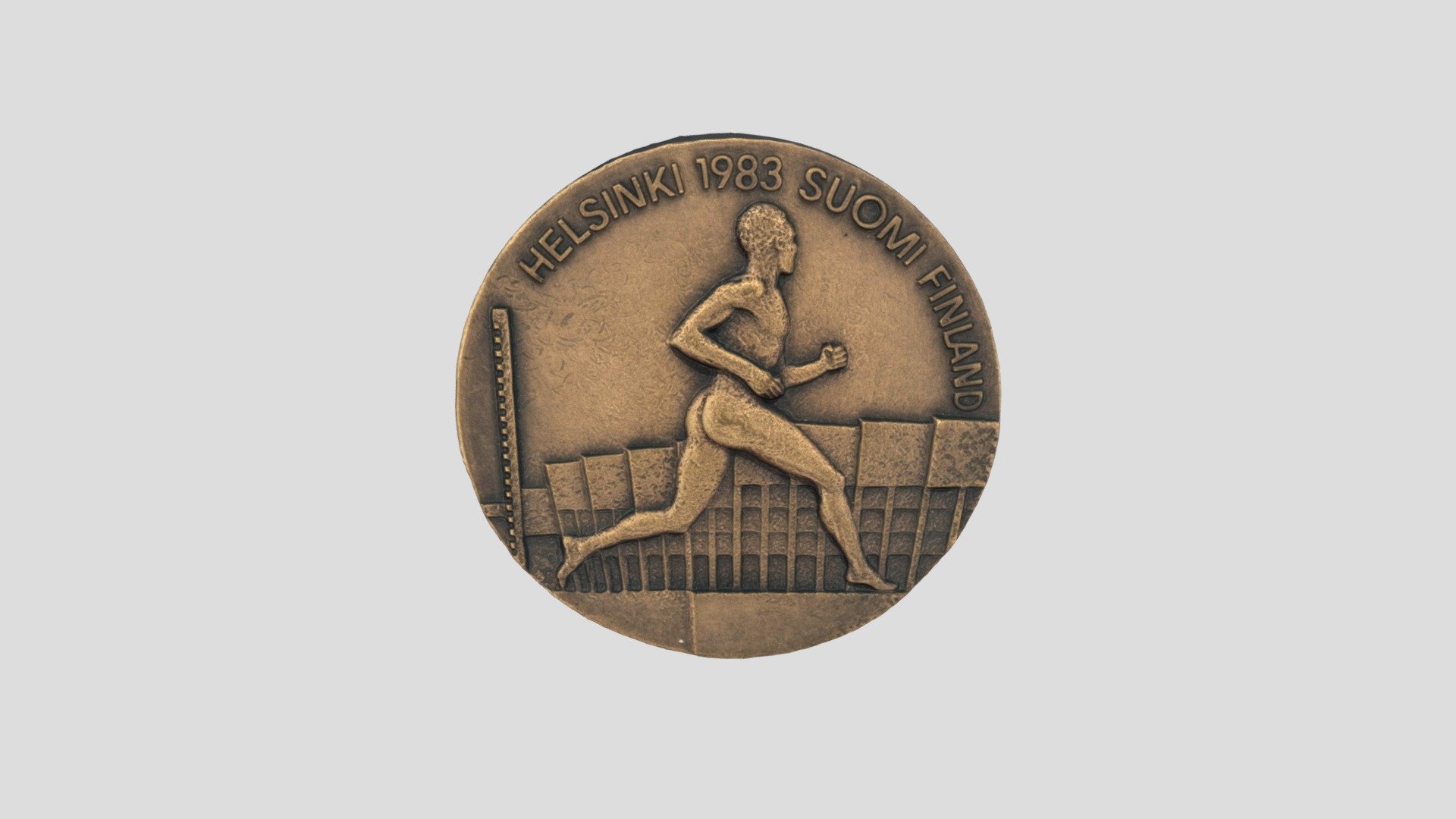 World Athletics Champs participant medal 1983