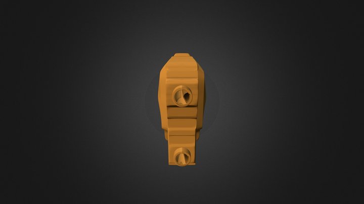 nerf gun 3D Model