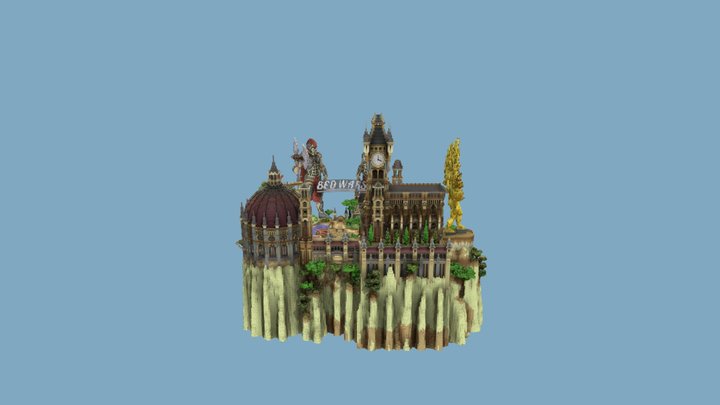 BedWars - Lobby 3D Model