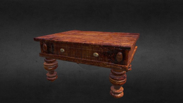 baumann_richard-Old furniture table 3D Model