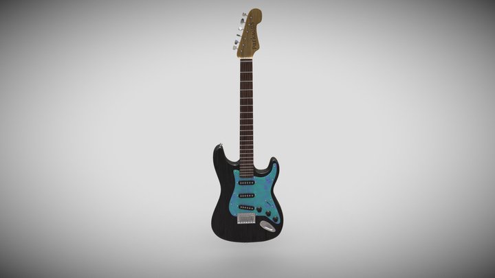 Guitar 3D Model