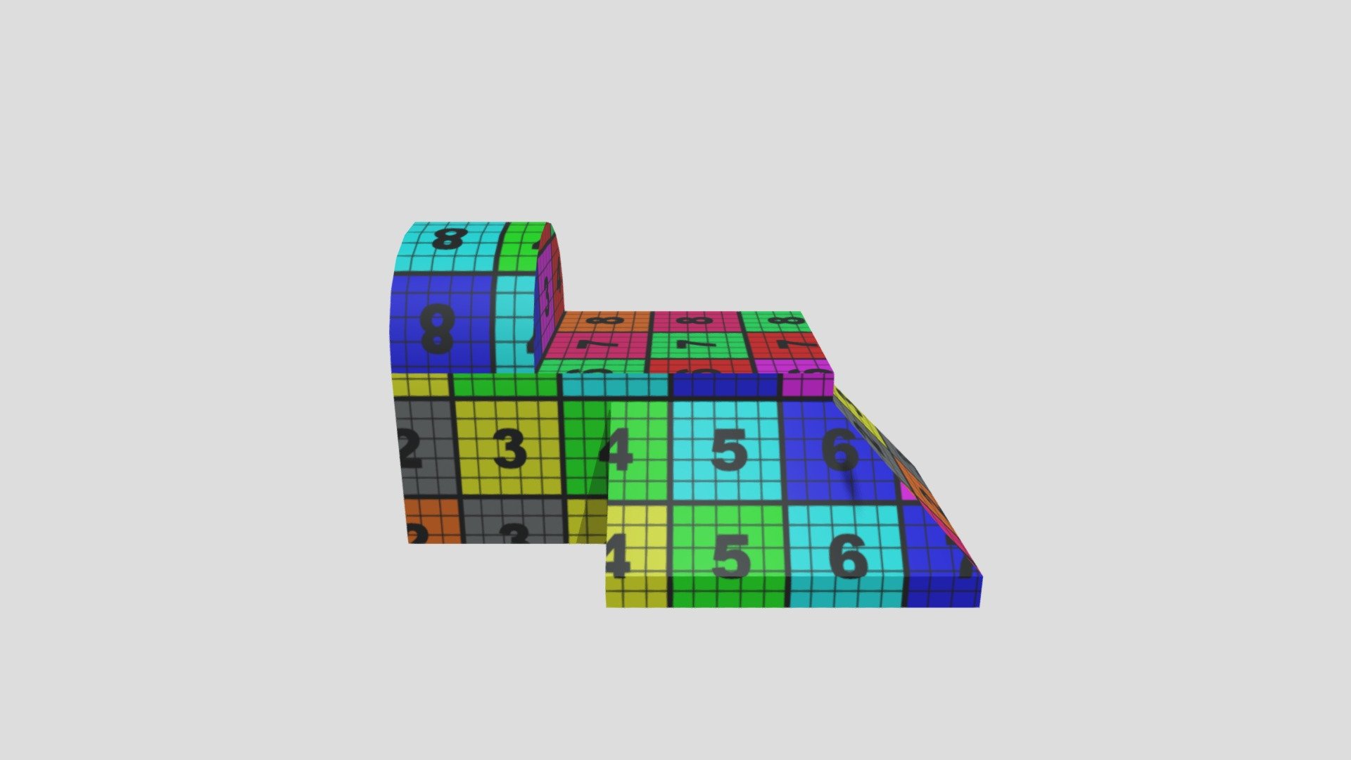 UV Building rainbow — Sketchfab embed 3D viewer