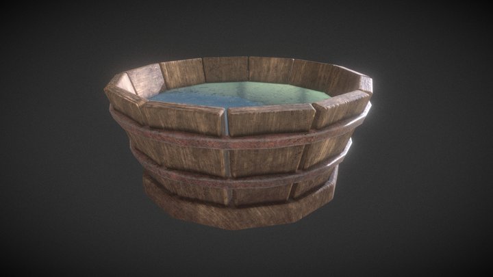Barrel 3D Model
