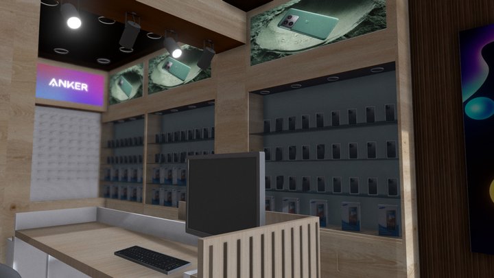 mobile store 3D Model