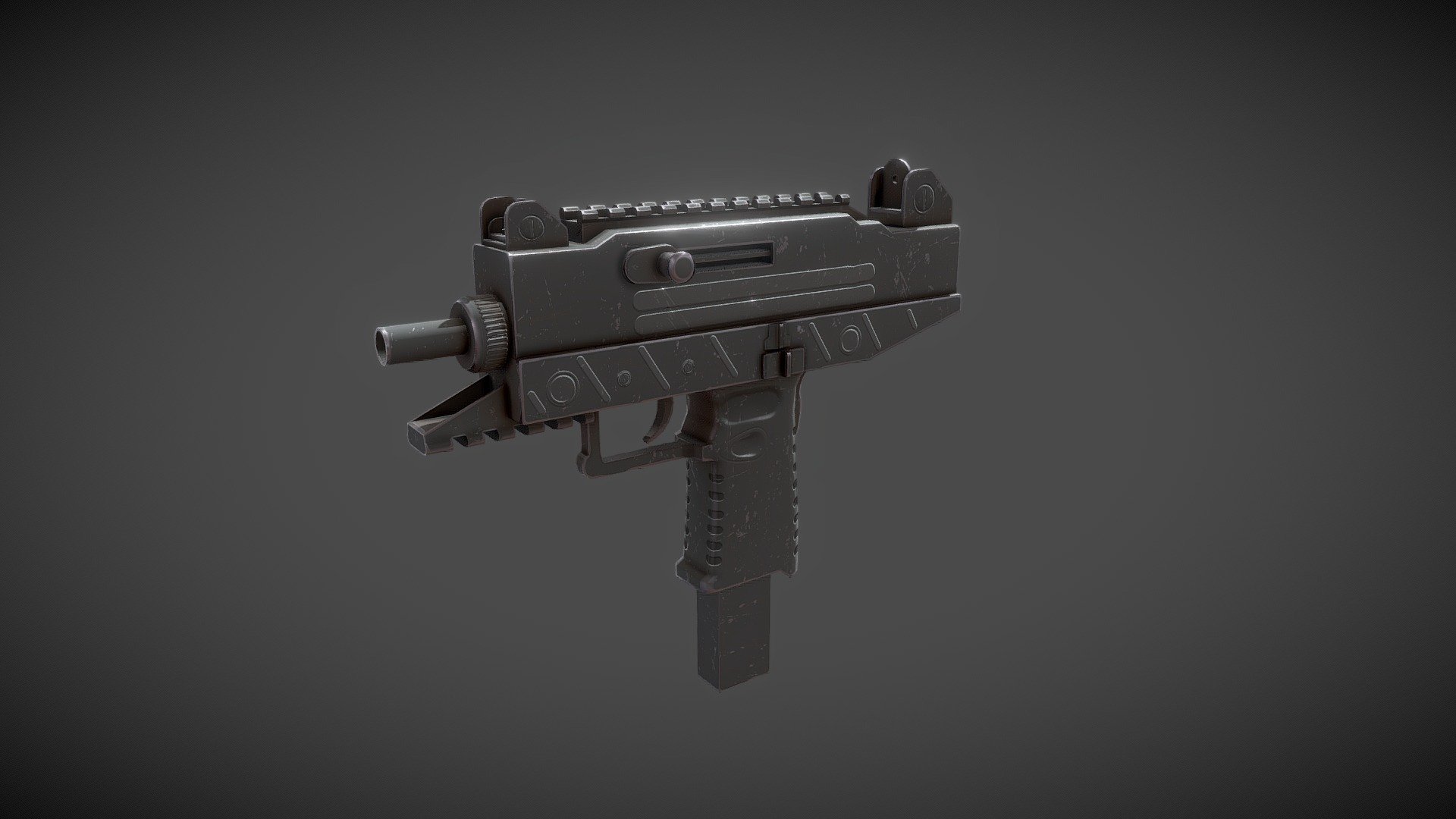 Uzi - 3D model by jnicolasp.47 [e8a8f9d] - Sketchfab