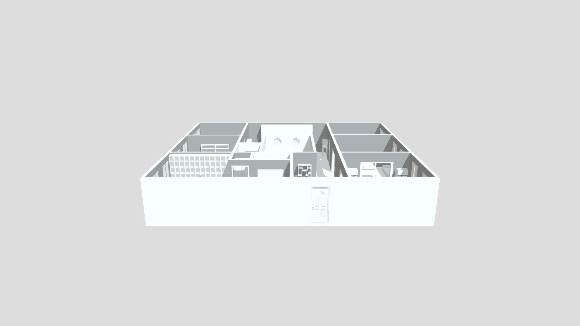 Chinese apartment — Sketchfab embed 3D viewer