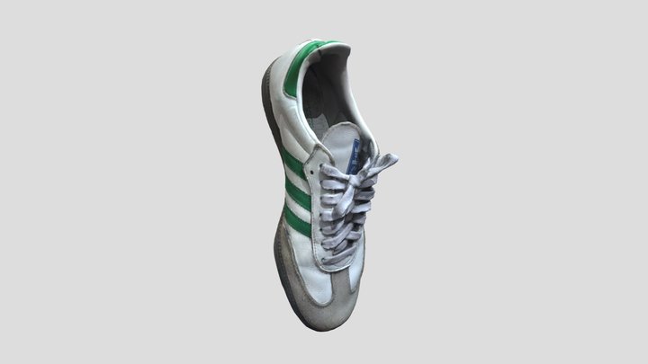 scan adidas samba van Vooren Karsten 3D Model