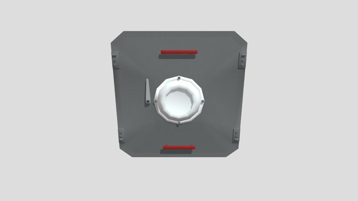 Low Poly Space Hatch
