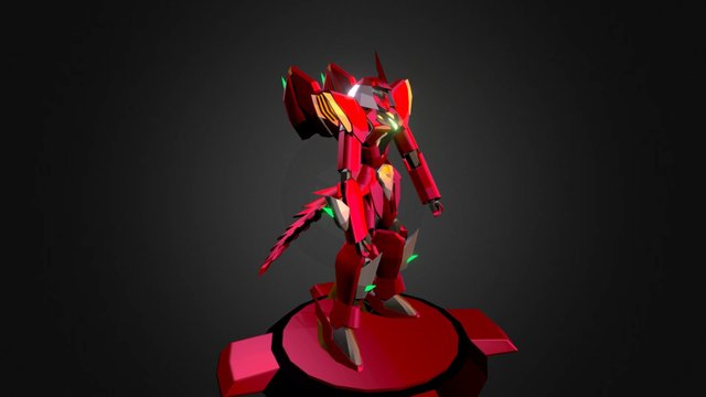 Ghirarga Custom Animate 3D Model