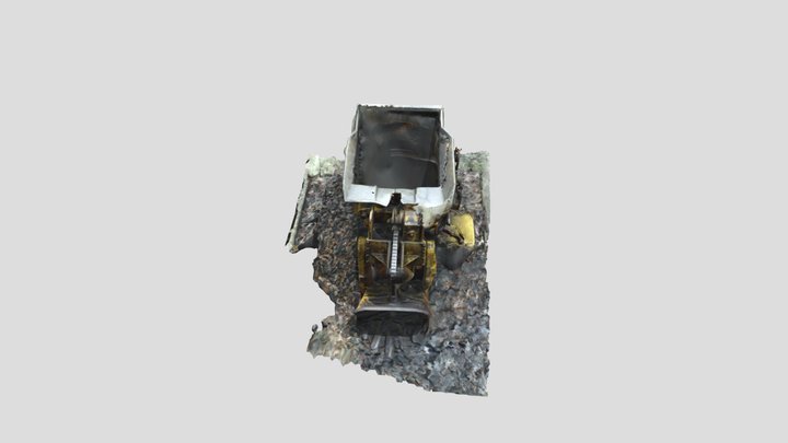 Mine Cart Ramsbeck 3D Model