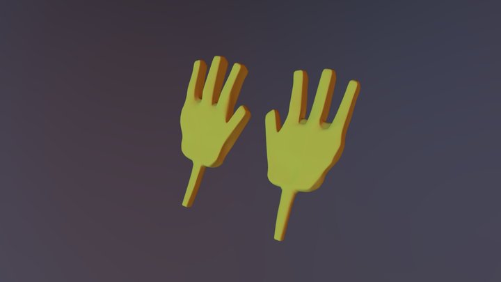 Hands 1 3D Model